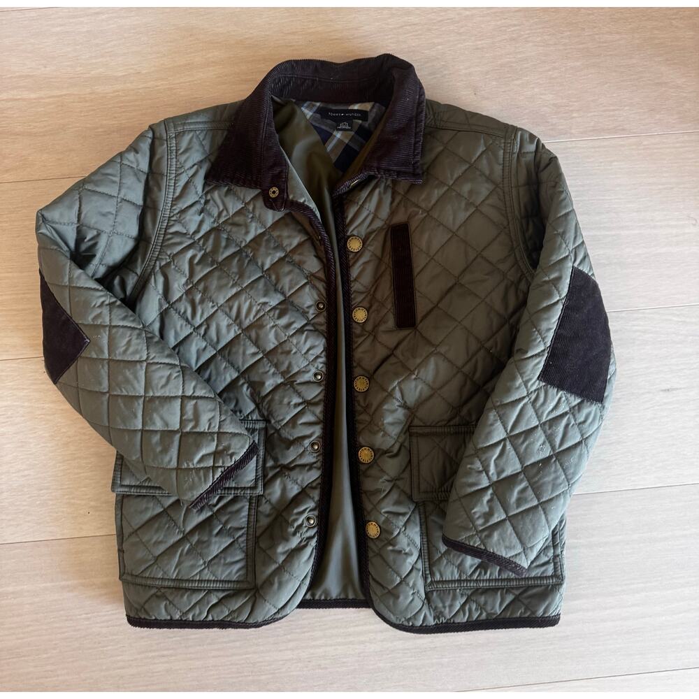 Tommy Hilfiger Boys Green Puffer Jacket Light 8